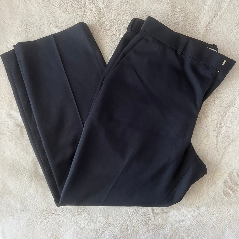 Men's Perry Ellis Navy Modern Fit Dress Pants Waist 34x29